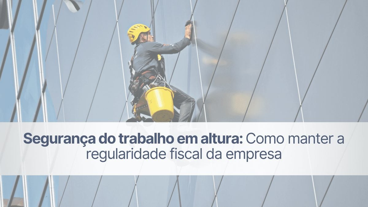 Segurança do trabalho em altura: conheça a NR 35