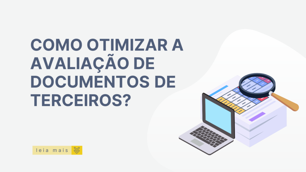 banner como otimizar a avaliação de documentos de terceiros